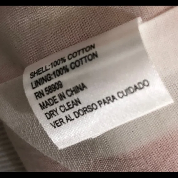 Cremieux Womens Size XS Pink White V Neck Striped Sleeveless Shift Dress Cotton - Picture 12 of 12